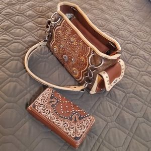 Montana West Handbag + Wallet